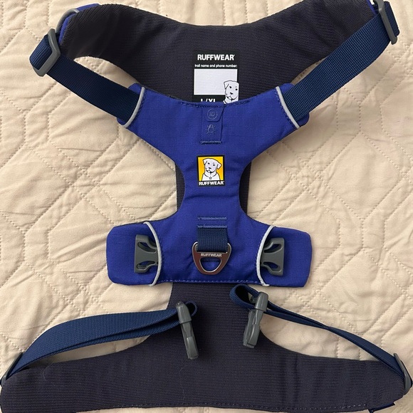 Huckleberry L/XL Ruffwear Front Range Harness (NEW)